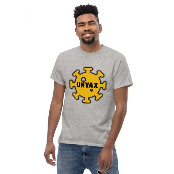 Unvaxed - Men's heavyweight tee - Image 11