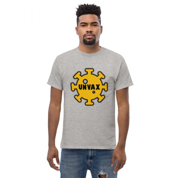 Unvaxed - Men's heavyweight tee - Image 10