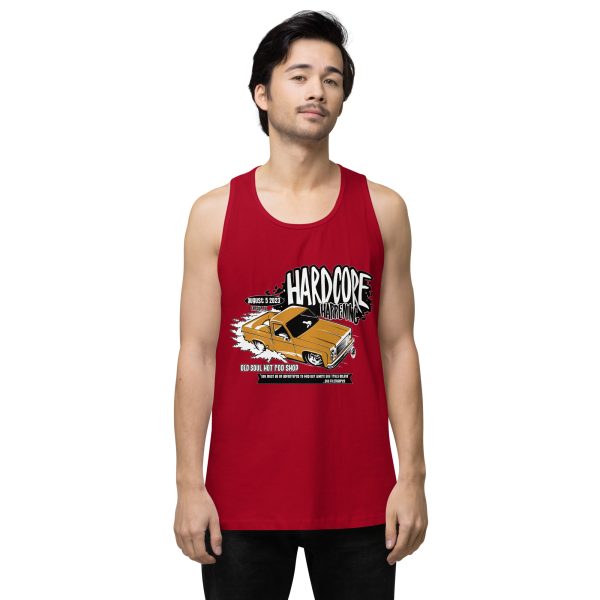 Hardcore Happening Men’s premium tank top - Image 9
