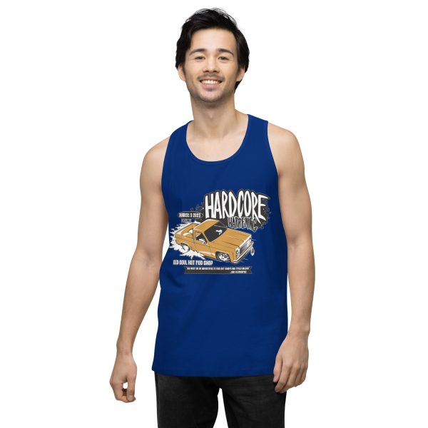 Hardcore Happening Men’s premium tank top - Image 6